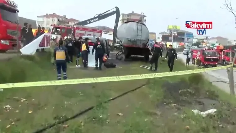 SON DAKİKA HABERİ! Ataşehir Ferhatpaşa Mahallesİ'nde yakıt tankerinde patlama: 1 ölü