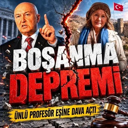 Ünlü profesör eşine dava açtı