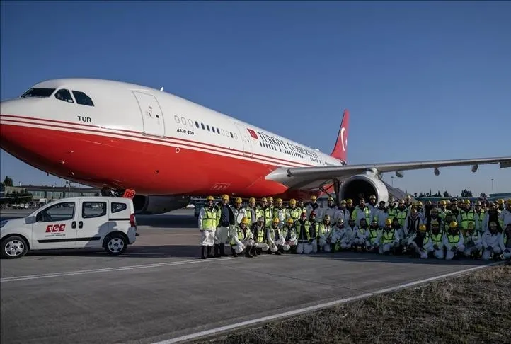 Cumhurbaşkanlığı uçağı madencileri bölgeye taşıdı