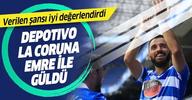 Emre Çolak, Deportivo’ya galibiyeti getirdi