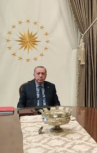 Başkan Erdoğan Hakan Fidan ile görüştü