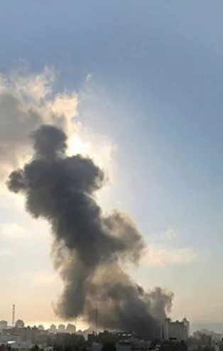 İsrail'den Gazze'ye hava saldırısı