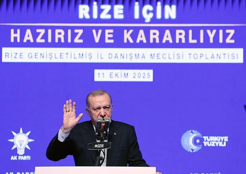 Başkan Erdoğan AK Parti İl Danışma Meclis Toplantısı'nda önemli açıklamalarda bulundu (İHA)