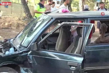 Antalya’da kafa kafaya çarpışma: 3 yaralı!