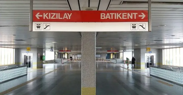 Ankara’da metrosunda intihar