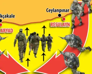 Barış Pınarı operasyonunda teröristlere kıskaç: Kuzeye süpürme harekâtı