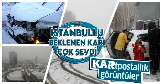 SON DAKİKA: İstanbul'da kar yağışı başladı... Meteoroloji uyardı: Kar kalınlığı 40 cm ulaşacak!
