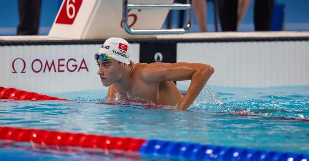 Milli yüzücü Kuzey Tunçelli tarih yazdı!
