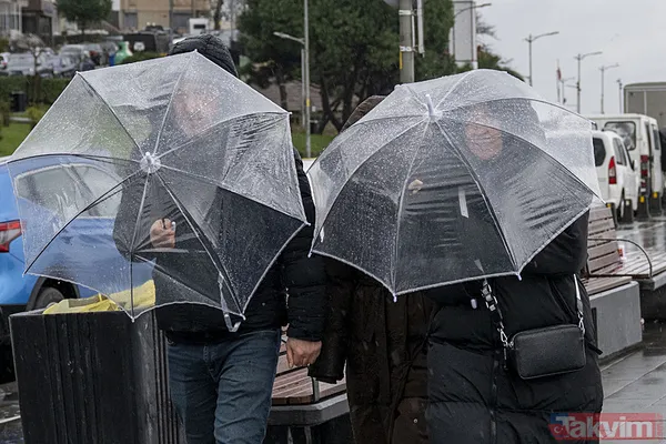 İstanbul’da yağışlar kesintisiz sürecek! Sağanak ve fırtına alarmı: O illerde 60 KM hıza çıkacak - 11