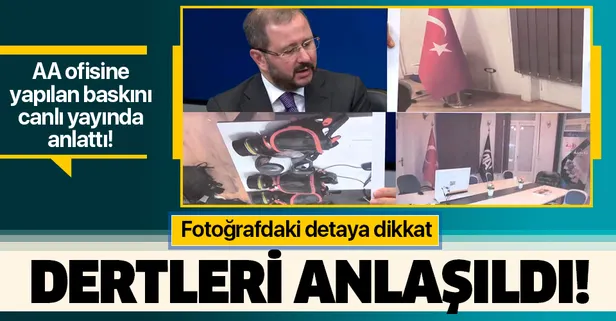 Son dakika: AA Genel Müdürü baskını canlı yayında anlattı! Fotoğrafları ilk kez gösterdi: Bizim için en acısı...