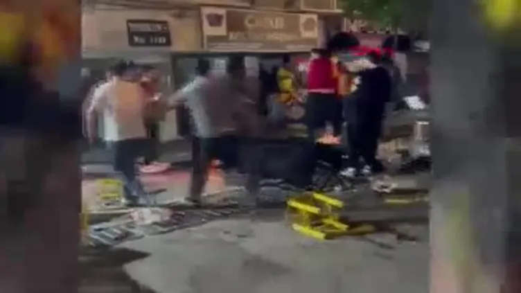 İzmir'de taraftar esnaf arbedesi: 6 gözaltı