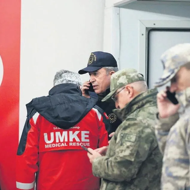 Kabine afet bölgesinde