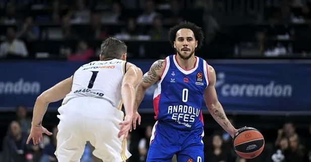 Anadolu Efes Real Madrid'e farklı kaybetti!