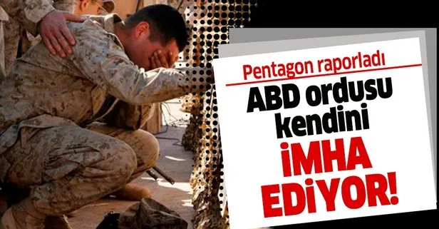 Pentagon raporladı! ABD ordusunda geçen yıl 498 asker intihar etti