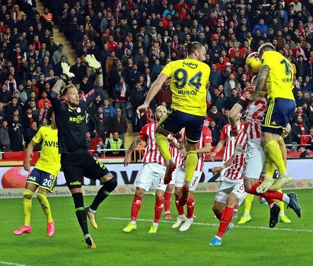 Antalyaspor: 2 - Fenerbahçe: 2 MAÇ SONUCU