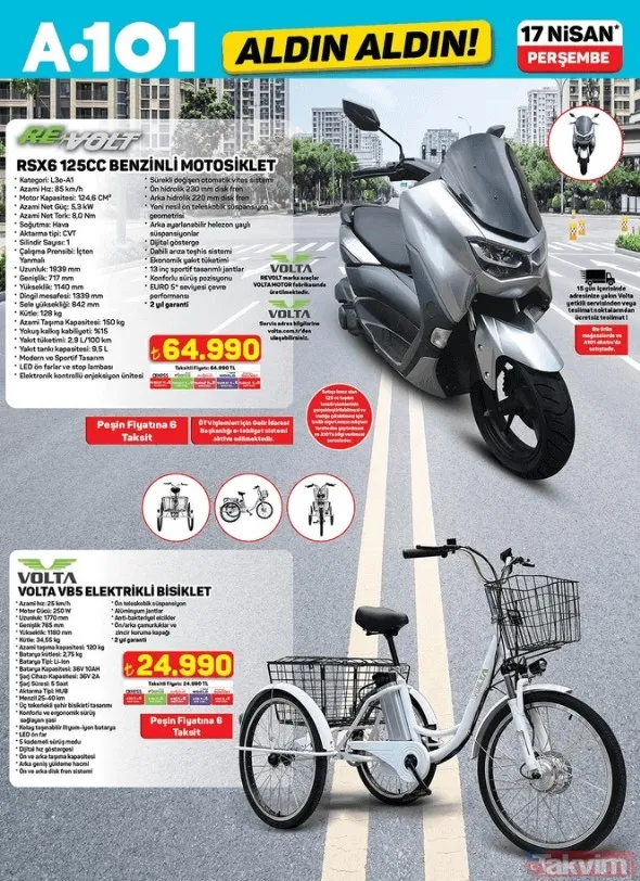 Şarjlı kahve & baharat öğütücü geliyor: A101 Market 17 Nisan aktüel kataloğu! - 27