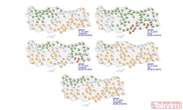 6 İL SARI ALARM LİSTESİNDE: Meteoroloji peş peşe uyardı! Botları hazır edin - 22
