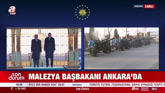 Malezya Başbakanı Enver İbrahim Ankara'da!