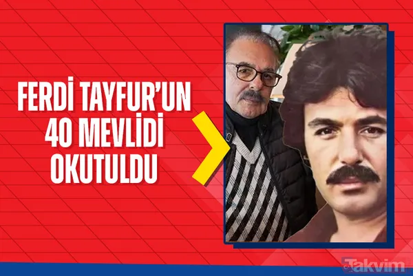 Ferdi Tayfur'un 40 mevlidi okutuldu! Tuğçe Tayfur ve Şirin Gözalıcı'dan açıklama geldi! - 1
