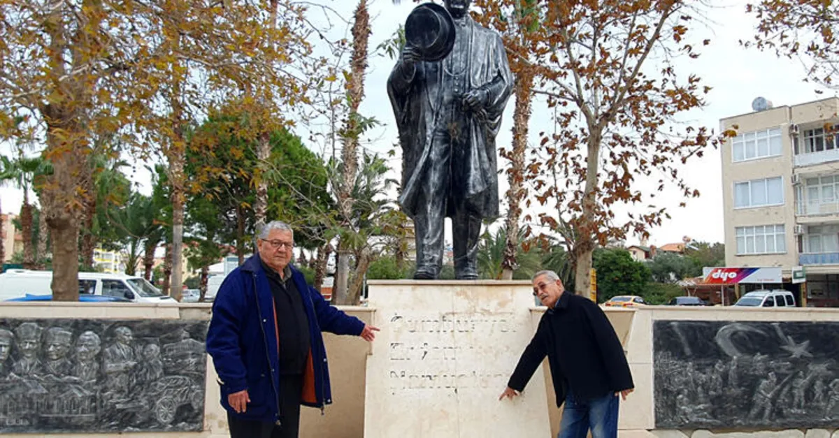 mersin silifke de ataturk aniti na