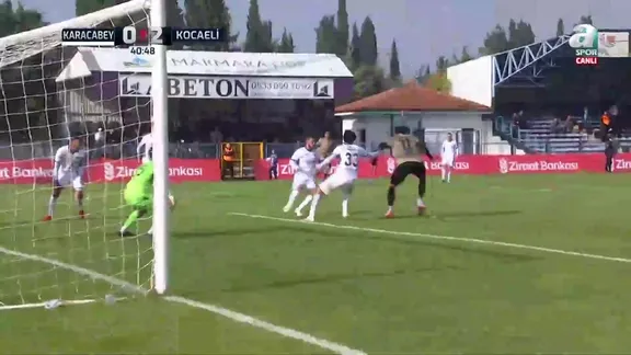 GOL | Karacabey Belediye Spor 0-2 Kocaelispor - Ahmet Sagat