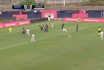 GOL: Düzcespor 0-3 A.G. Pendikspor