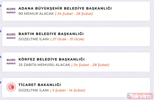 Bu Tür Alımlar, Kamu Kurumlarında Çalışmayı İsteyen Birçok Kişi İçin Önemli Fırsatlar Sunuyor. Başvurular İçin Gerekli Şartlar Ve Pozisyonlar, Her İlana Özel...