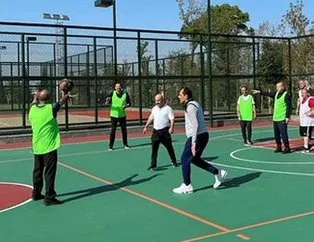 Erdoğan basketbol oynadığı anları paylaştı