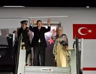 Başkan Erdoğan, yurda döndü!