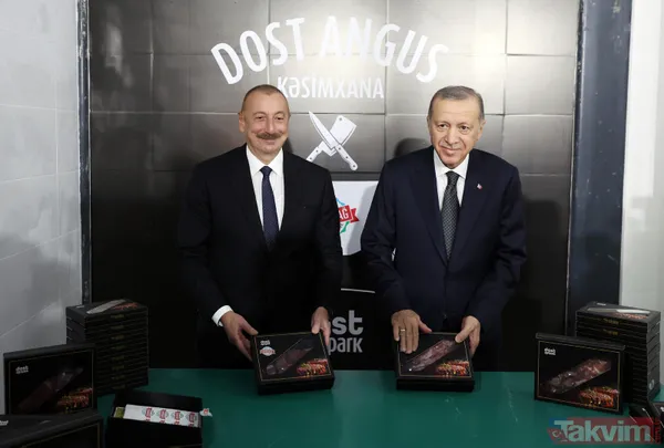 Azerbaycan Cumhurbaşkanı Aliyev'den Başkan Erdoğan'a samimi karşılama: Uçaktan iner inmez sarıldılar... Halter şov - 15