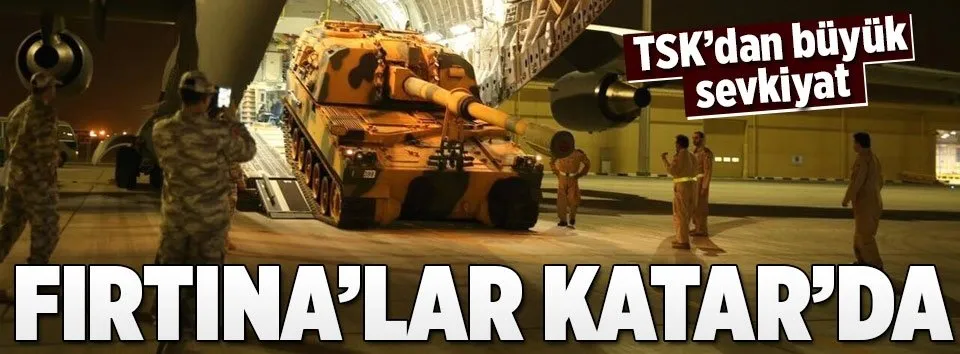 Türkiye’den Katar’a üçüncü askeri sevkiyat