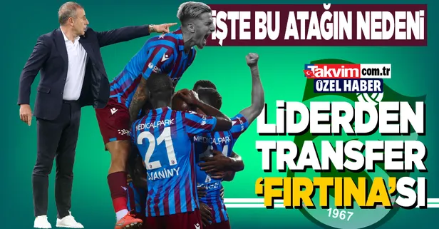 Son dakika Trabzonspor haberleri... Liderden transfer 'Fırtına'sı! Yaz döneminde transfer yapmamak için....