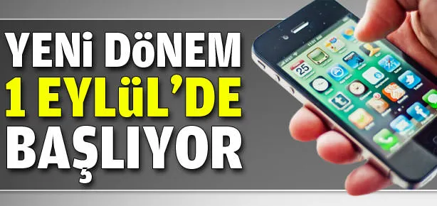 Yeni dönem 1 Eylül’de başlıyor!