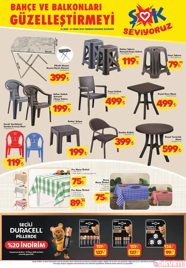 2-8 Nisan 2025 ŞOK Aktüel Ürünler Kataloğu geldi: O ürünün 8 KG'si 289 TL'ye düştü - 6