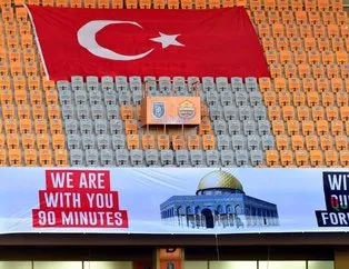 Fenerbahçe ile Sivassporlu futbolculardan İsrail’e protesto