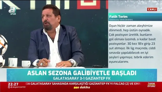 Erman Toroğlu'ndan Fatih Terim'e olay sözler: Fazla konuşacağına sahada biraz teknik direktörlük yapsın