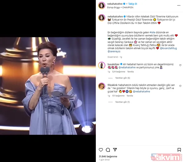 40 yıllık Kıvanç Tatlıtuğ oldu Kıvanç 'Tatlısu!' Kendi potunu ti'ye alan Nebahat Çehre'ye Başak Dizer'den yanıt: "Siz bizim..." - 8