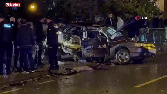 Samsun’da feci kaza: 2 ölü 2 yaralı