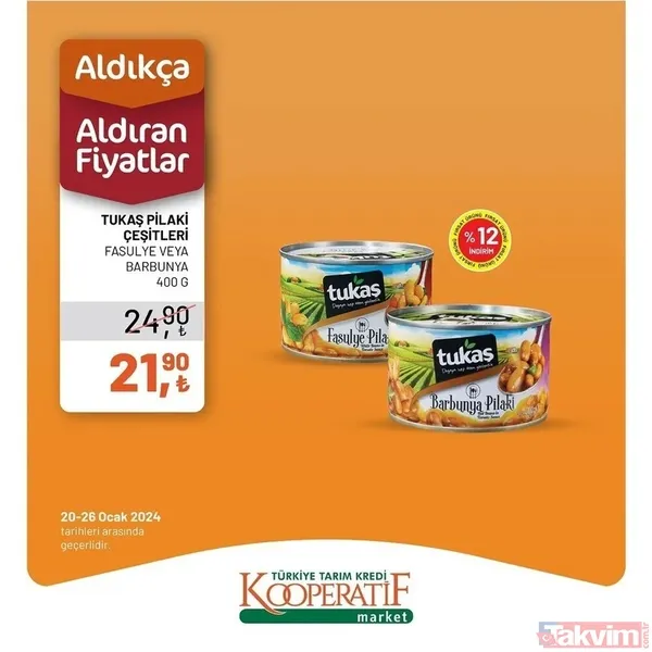 23-26 Ocak 2024 Tarım Kredi Kooperatif market fiyat listesi mest etti: Ayçiçek yağı, Peynir, süt, yumurta, kaşar fiyatları dibi gördü - 29
