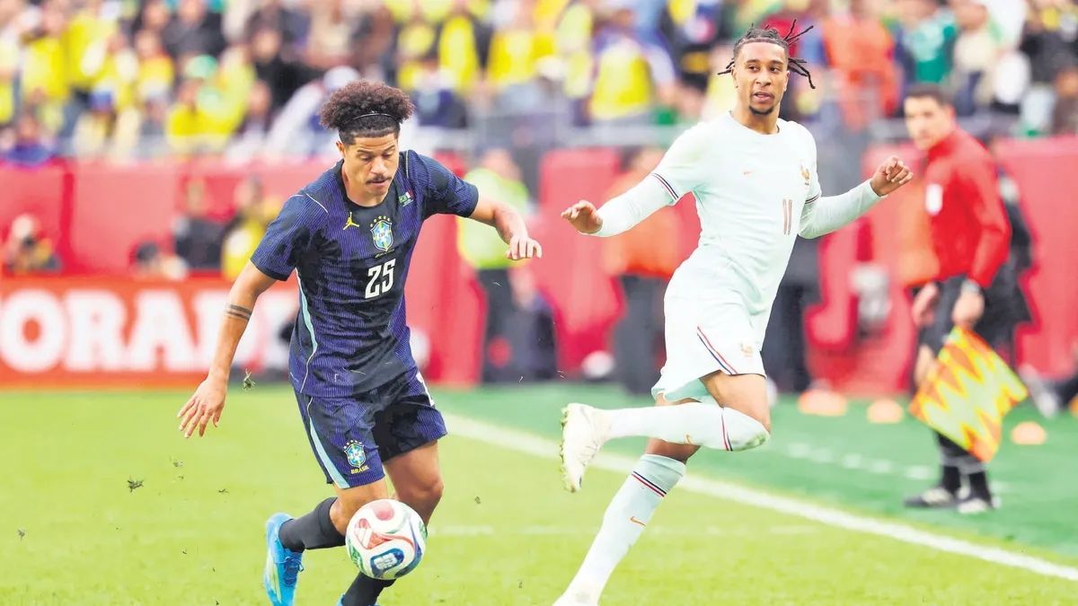 Gabriel Sara Brezilya Milli Takımı'nda büyüledi: Fransa karşısında 15 dakikada devleşti