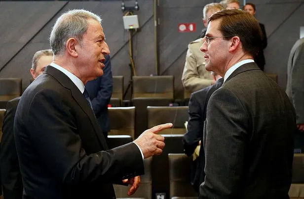 Son dakika: Milli Savunma Bakanı Hulusi Akar ABD'li mevkidaşı ile görüştü-1