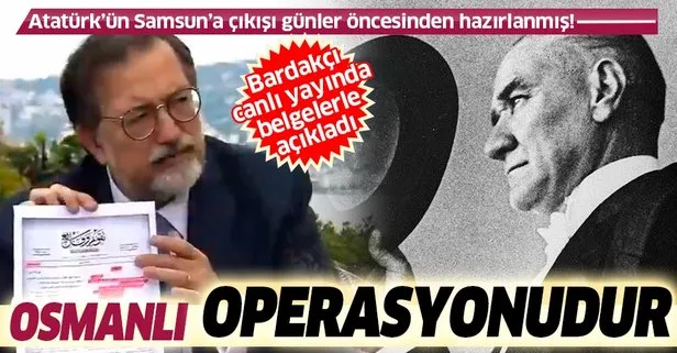Murat Bardakci Canli Yayinda Acikladi Ataturk Un Samsun A Cikisi Osmanli Devleti Nin Talimatiyla Olmustur Takvim