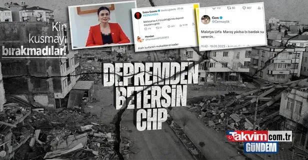 CHP ve yandaşları depremzedelere saldırmaya devam ediyor! Ezine İlçe Kadın Kolları Başkanı Cansu Doğan’dan skandal sözler