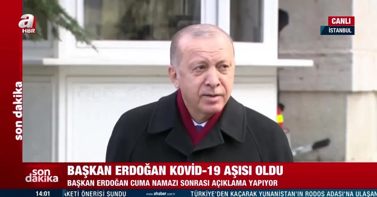 Son dakika: Koronavirüs aşısı yan etki yaptı mı? Başkan Recep Tayyip Erdoğan'dan flaş açıklama