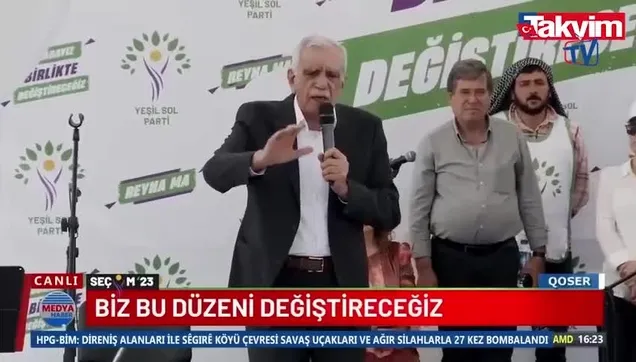 HDP'li Ahmet Türk'ten Öcalan'a özgürlük sözü aldığı Kılıçdaroğlu'na gözdağı