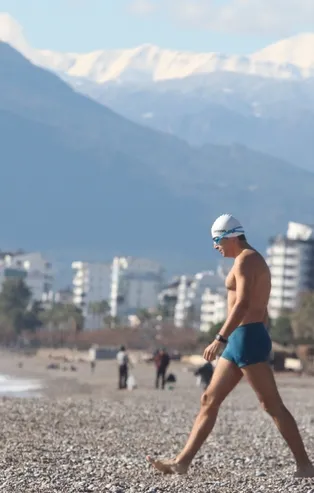 30 dakikada iki mevsim yaşayan il: Antalya