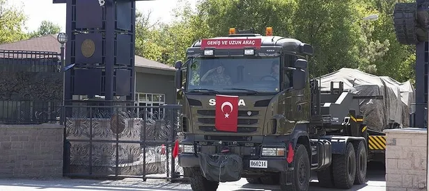 Askeri birliklerin taşınmasında sona doğru