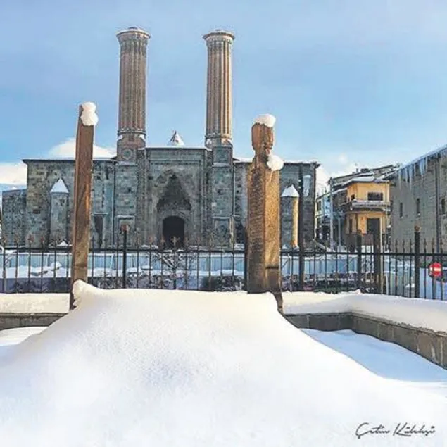 Erzurum -32.6 derece!