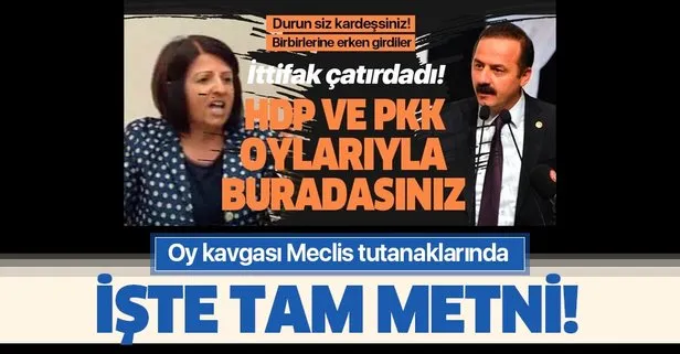 İyi Parti-HDP’nin oy kavgasının tamamı tutanaklarda! İşte tam metni