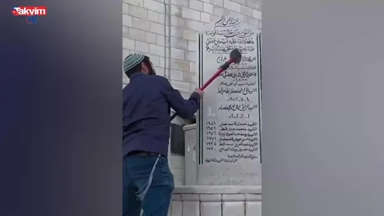 Batı Şeria’da balyozlu provokasyon!